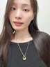 伊黛兒金色圓環(huán)水滴長(zhǎng)款毛衣鏈女2025新款輕奢高級(jí)感項(xiàng)鏈小眾脖子配飾品 L2640高街水滴毛衣鏈 曬單實(shí)拍圖