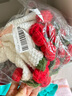三彩熊玫瑰花束毯子生日禮物女生永生花送女朋友老婆教師七夕情人節禮物 曬單實(shí)拍圖