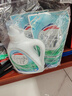 威露士清可新洗衣液松木香4斤組合裝（瓶1L+袋裝500ml*2）除菌除螨留香 曬單實拍圖