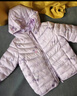 波司登（BOSIDENG）25年新款庫洛米聯(lián)名輕薄羽絨服男女兒童5A抗菌連帽外套T250135540 幻彩大耳兔粉9CN6 120 /60 約 110-120cm 22kg 曬單實(shí)拍圖