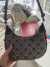 湯麗柏琦（Tory Burch）TB女包Robinson新款新月包牛皮單肩腋下包手提包送女友中秋節送禮 海軍藍158513-405 曬單實(shí)拍圖