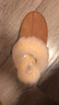 UGG秋季女士經(jīng)典舒適厚底毛拖包頭休閑懶人毛毛鞋勃肯鞋 1122550 CHE|栗色 38 曬單實(shí)拍圖