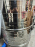 不銹鋼大型儲糧倉不生銹儲谷桶糧食囤儲存倉家用糧倉大米稻谷糧倉 【201無(wú)磁不銹鋼谷倉】 109cm直徑高1.53三層大米2400斤 曬單實(shí)拍圖