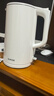 蘇泊爾（SUPOR）電水壺 雙層防燙燒水壺熱水壺1.7L 全鋼無(wú)縫內膽304不銹鋼電熱水壺大容量 SW-17J418 曬單實(shí)拍圖