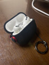 斯幻柯適用AirPods4代耳機殼無(wú)線(xiàn)藍牙耳機套降噪耳機殼airpods pro2代耳機殼電音小子透明保護磨砂殼 電音小子-黑紅色 Apple AirPods Pro 二代 曬單實(shí)拍圖