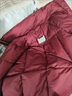 啄木鳥(niǎo)安哥拉紅羽絨服女短款2025新款小個(gè)子白鴨絨立領(lǐng)面包服冬季外套 安哥拉紅 M 建議80-110斤 曬單實(shí)拍圖