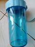 特百惠（Tupperware）雅致300ml簡約寬口男女小巧直飲便攜夏季塑料水杯子 晴天藍 300ml 1個 曬單實拍圖