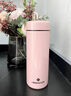 希諾保溫杯女生2025新款水杯女高顏值高檔禮盒304不銹鋼杯子定制 310ML-3260粉色 【珠光杯蓋】 曬單實(shí)拍圖