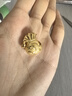 周生生錦鯉鯉魚(yú)福字錢(qián)袋黃金吊墜 生生有禮男女款足金掛墜 73537P計價(jià) 4.35克(含工費100元) 曬單實(shí)拍圖