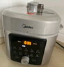 美的（Midea）【國家補貼】0涂層精鋼厚釜電壓力鍋5L雙膽全自動(dòng)智能預約家用煲湯煮飯電飯煲C5856G高壓鍋4-6人 曬單實(shí)拍圖