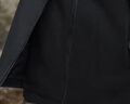 鴨鴨（YAYA）王一博同款冰殼系列2.0沖鋒衣羽絨服男冬季三合一防寒保暖外套HY 青光黑色 190/104A(XXXL) 曬單實(shí)拍圖