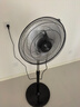 鉆石牌工業(yè)風(fēng)扇落地扇家用立式電風(fēng)扇大風(fēng)力搖頭強(qiáng)力電扇客廳商用工廠車間鋁葉商業(yè)風(fēng)扇HF1602 曬單實(shí)拍圖