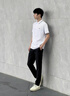 森馬（Semir）舒服褲|商場(chǎng)同款休閑褲男2025春季純色百搭小腳褲子101125127115 曬單實(shí)拍圖