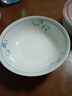 和風(fēng)四季景德鎮(zhèn)日式釉下彩家用餐具餐廳陶瓷飯碗面碗湯碗圓盤碗碟組合套裝 花蔓草6英寸淺菜碗（500ml) 曬單實(shí)拍圖