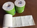 竹妃 zofee 竹漿卷紙巾3層150g*27卷本色卷筒衛生紙有芯廁紙圈紙整箱 曬單實(shí)拍圖