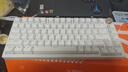 VGN N75有線(xiàn)/無(wú)線(xiàn)/藍牙三?？椭苹瘷C械鍵盤(pán)gasket結構全鍵熱插拔游戲電競辦公鍵盤(pán) 單模N75 動(dòng)力銀軸 白色 曬單實(shí)拍圖