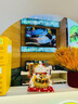 吉貓?zhí)谜胸?cái)貓擺件開業(yè)大號(hào)自動(dòng)搖手店鋪前臺(tái)家居客廳裝飾發(fā)財(cái)貓送禮禮品 32CM高【我為財(cái)運(yùn)舉大旗】當(dāng)次日達(dá) 【禮盒+坐墊+圍脖】電池插電兩用 曬單實(shí)拍圖