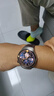 HUAWEI WATCH 5 46mm高端款航天級鈦合金表殼木星棕素皮復合表帶首創(chuàng  )X-TAP智感窗鴻蒙AI腕上小藝eSIM通信 曬單實(shí)拍圖