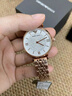 安普里奧·阿瑪尼（Emporio Armani）手表女生 AR1926滿(mǎn)天星鑲鉆石英腕表女生日禮物送女友 曬單實(shí)拍圖