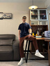零度尚品男鞋秋季新款潮流真皮經(jīng)典板鞋男百搭小白鞋軟底一腳蹬運動(dòng)休閑鞋 白色 標準皮鞋碼 41 (255mm) 曬單實(shí)拍圖