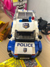 W WISE BLOCK積木拼插兒童益智玩具車遙控警車可拼裝汽車模型生日禮物 曬單實(shí)拍圖