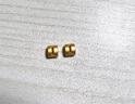 詹米優(yōu)品999足黃金數(shù)字轉(zhuǎn)運(yùn)珠足金吊墜520串珠134DIY單頂金珠 數(shù)字1 曬單實(shí)拍圖