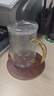 雅集筑茗玻璃茶杯茶水分離玻璃杯帶蓋帶玻璃內(nèi)膽辦公家用耐熱泡茶杯 曬單實(shí)拍圖