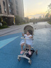 戴維貝拉（DAVE＆BELLA）小男孩全棉上衣女童衣服2025秋季新款小童長(cháng)袖t恤洋氣寶寶打底衫 蘋(píng)果綠【現貨】 100 cm（建議身高90-100cm） 曬單實(shí)拍圖