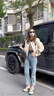 伊薇衣短款棒球服小個子外套字母新款2025春秋新款休閑百搭女士夾克上衣 百搭外套-米白色 M 100-115斤 曬單實拍圖
