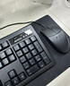雙飛燕（A4TECH）WKG-1000無(wú)線(xiàn)鍵鼠套裝 臺式電腦筆記本外接辦公打字薄膜鍵盤(pán)鼠標套裝無(wú)線(xiàn)便攜 黑色 曬單實(shí)拍圖