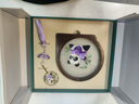 一涵 涵中國特色刺繡禮品功夫熊貓套盒禮盒出國禮品送老外中國非遺特色功夫熊貓·劍氣縱橫 【手工雙面繡+書(shū)簽+精美禮盒】 曬單實(shí)拍圖