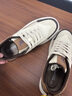 美國(guó)馬球協(xié)會(huì)（U.S.POLO ASSN.）男鞋秋季百搭經(jīng)典板鞋男2025新款軟皮軟底鞋子高端男士休閑鞋男 卡其 41 (255mm) 運(yùn)動(dòng)碼 曬單實(shí)拍圖