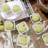 新博明冰皮月餅預拌粉五仁月餅面粉材料原料模具全套餡料團建制作免蒸烤 冰皮月餅粉4包+熟糕粉4包 曬單實(shí)拍圖