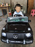 母嬰蓓奔馳大g兒童電動(dòng)車寶寶四輪遙控汽車可坐大人親子小孩雙人玩具車 黑色四驅(qū)+超威12V7電瓶+雙油門 曬單實(shí)拍圖