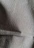 無印良品（MUJI）女式易干彈力泡泡紗輕便七分褲 褲子女款25年夏季女裝 BE1VSA5S 黑色 S （155/62A） 曬單實(shí)拍圖