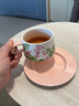 熹物咖啡杯碟【花漾時(shí)光】陶瓷杯子禮盒套裝喬遷生日送七夕情人節(jié)禮物 【四個(gè)裝】咖啡杯禮盒套裝一 曬單實(shí)拍圖