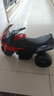 麥格萌（MAIGEMENG） 兒童電動(dòng)車(chē)三輪可坐摩托車(chē)2-3-4-6歲男女孩寶寶玩具車(chē)兒童節禮物 豪華早教款大電瓶-【烈焰紅】 曬單實(shí)拍圖