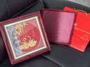 唐登 足金天鵝結婚禮物送新人新娘閨蜜朋友新婚高級創(chuàng  )意輕奢的高檔擺件 心心相印天鵝-輕奢金箔30X30厘米 曬單實(shí)拍圖
