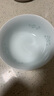 富玉景德鎮陶瓷碗碟自由搭配中式高溫釉下彩玲瓏餐具家用大容量湯面碗 青釉玉牡丹5寸飯碗（拍5發(fā)6） 曬單實(shí)拍圖