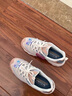 斯凱奇（Skechers）奶茶熊女鞋秋季厚底老爹鞋軟底百搭熊貓鞋休閑運動(dòng)鞋149238 曬單實(shí)拍圖