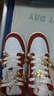 耐克（NIKE）婚鞋男鞋女鞋 新中式國風(fēng)AJ1紅色秀禾婚鞋情侶鞋送老婆休閑鞋板鞋 金玉良緣-AJ婚鞋 曬單實(shí)拍圖
