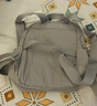 新款雙肩包女小背包輕便休閑旅游包媽咪包多功能輕薄學(xué)生書(shū)包背包 淺灰色 均碼 曬單實(shí)拍圖