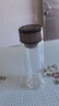 【?京東物流配送】高硼硅雙層玻璃杯大容量泡茶杯水杯子茶水分離 【雙層加厚】茶杯 350ml 1只 曬單實(shí)拍圖