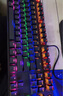 雷柏（Rapoo） V500PRO 有線背光機械鍵盤 104鍵全尺寸游戲電競筆記本電腦多媒體辦公吃雞全鍵無沖鍵盤 黑軸 曬單實拍圖