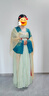 重回漢唐春辰錦原創(chuàng)唐制復原齊胸襦裙套裝披帛漢服女裝 姜黃色披帛/現(xiàn)貨 均碼 曬單實拍圖