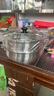 美廚（maxcook）不銹鋼二層蒸鍋 28cm復底火鍋湯鍋多用鍋 電磁爐通用 MCWA561 曬單實(shí)拍圖
