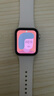 Apple/蘋果 Watch SE 智能手表GPS款40毫米星光色鋁金屬表殼星光色運動型表帶S/M MXF43CH/B 曬單實拍圖
