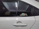 煉韌汽車(chē)貼紙個(gè)性創(chuàng  )意電動(dòng)車(chē)裝飾可愛(ài)貓咪車(chē)貼車(chē)身劃痕遮擋遮蓋反光貼 鐳射夜光*(一對裝) 曬單實(shí)拍圖
