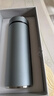 萬(wàn)象（WANXIANG）保溫杯316不銹鋼H126SL男女士煙藍色550ml泡茶杯便攜車(chē)載禮盒水杯 曬單實(shí)拍圖
