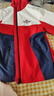 戴維貝拉（DAVE＆BELLA）兒童連帽外套小童撞色長(cháng)袖上衣春季新款寶寶衣服男童戶(hù)外防風(fēng)衣 熔巖紅【現貨】 120 cm（建議身高110-120cm） 曬單實(shí)拍圖